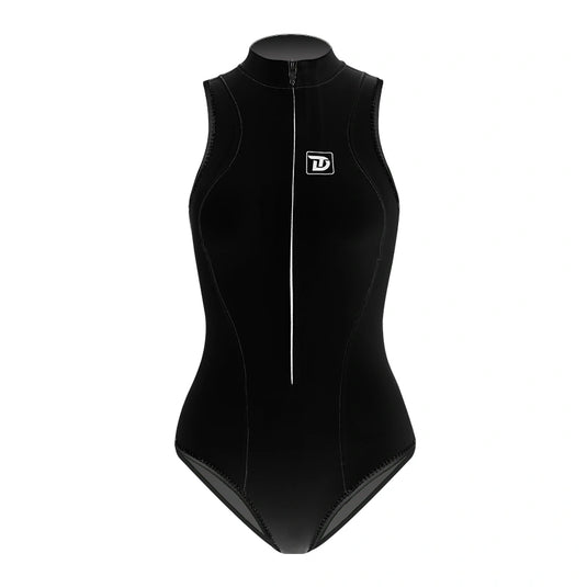 Super Stretch Sleeveless Bikini Front-Zip 2mm Wetsuit - Neoprene