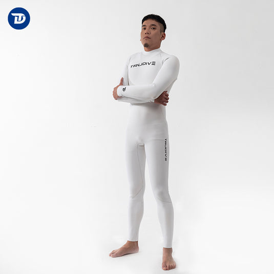 Men's Longsleeve Jumpsuit Super Elastic 2mm Wetsuit