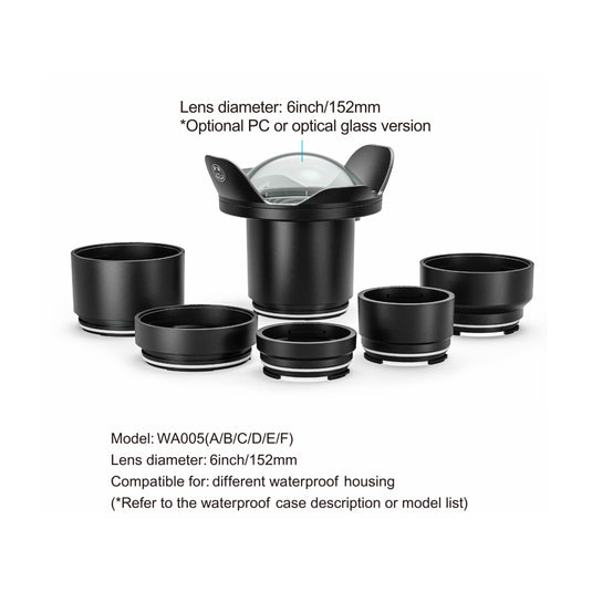 6 inches Dome Port