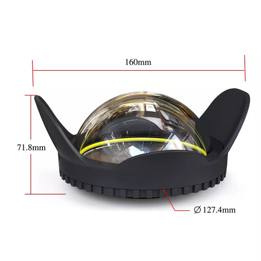 67mm Fisheye Port for Underwater Cases