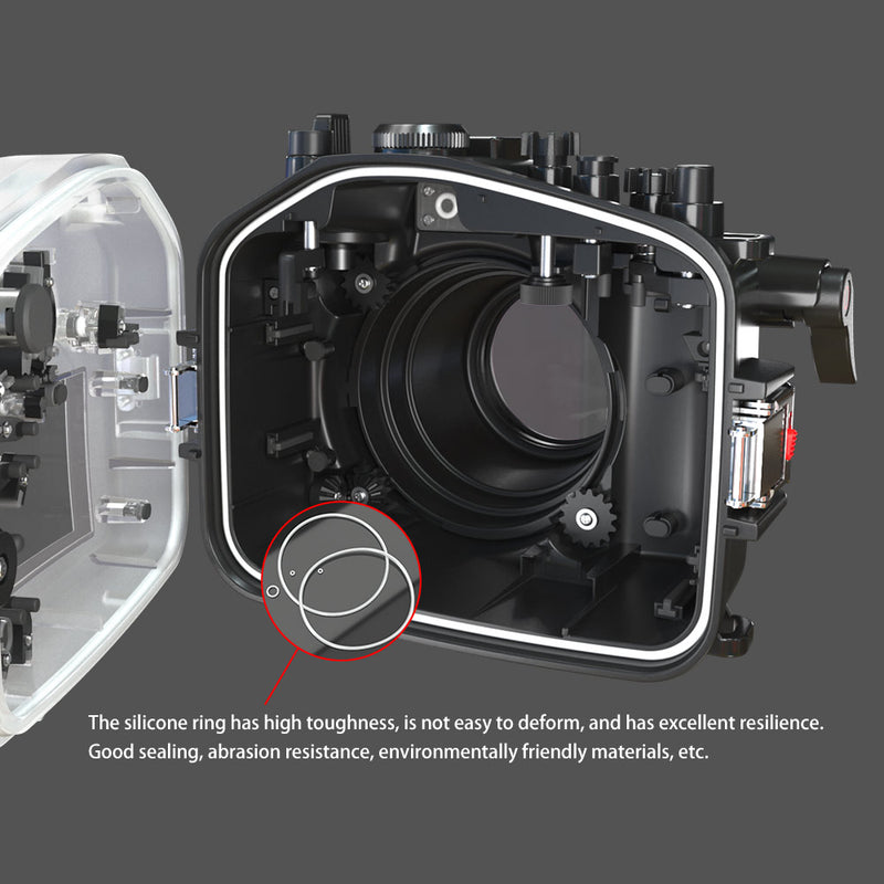 Load image into Gallery viewer, Underwater Housing for Canon EOS R6
