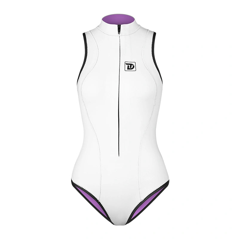 Load image into Gallery viewer, Super Stretch Sleeveless Bikini Front-Zip 2mm Wetsuit
