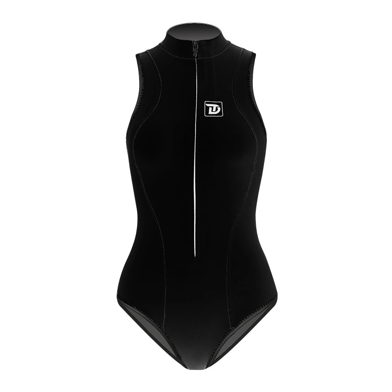 Load image into Gallery viewer, Super Stretch Sleeveless Bikini Front-Zip 2mm Wetsuit
