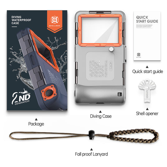 Shell Box Gen 2 Shellbox - Shellbox Underwater Case 2nd Generation – Sanghinga