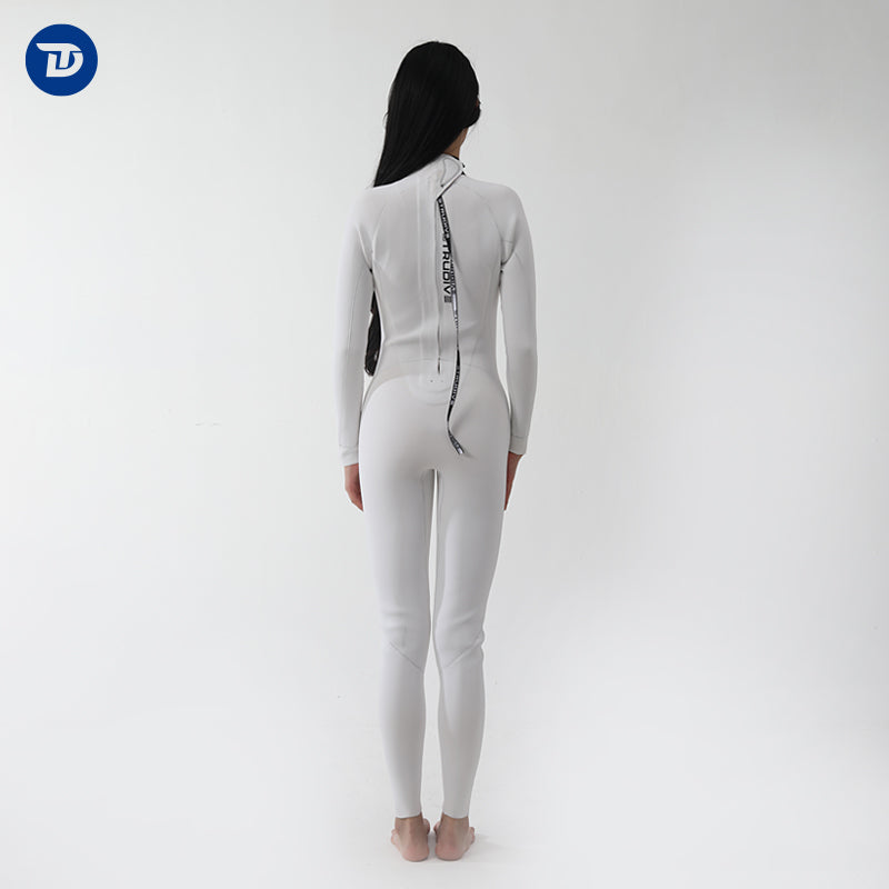 Load image into Gallery viewer, Women&#39;s Longsleeve Jumpsuit Super Elastic 2mm Wetsuit
