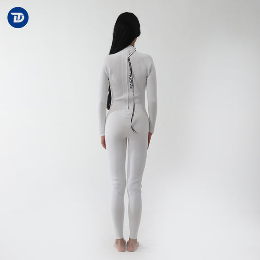 Women's Longsleeve Jumpsuit Super Elastic 2mm Wetsuit