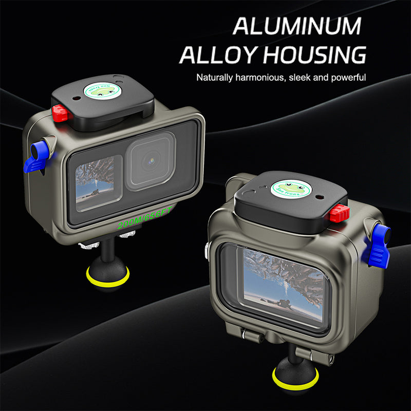 Load image into Gallery viewer, Underwater Housing for Gopro 13/12/11/10/9 (200M)
