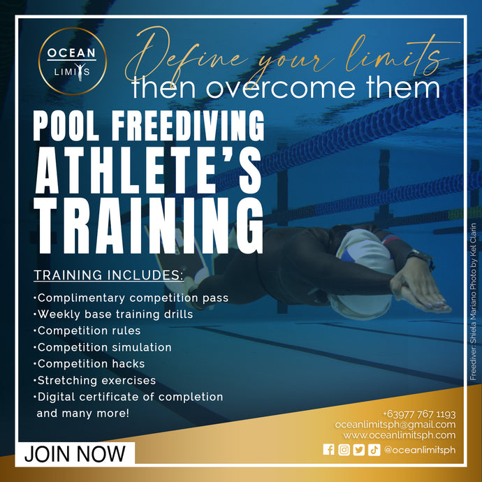 Pool Freediving Athlete's Training