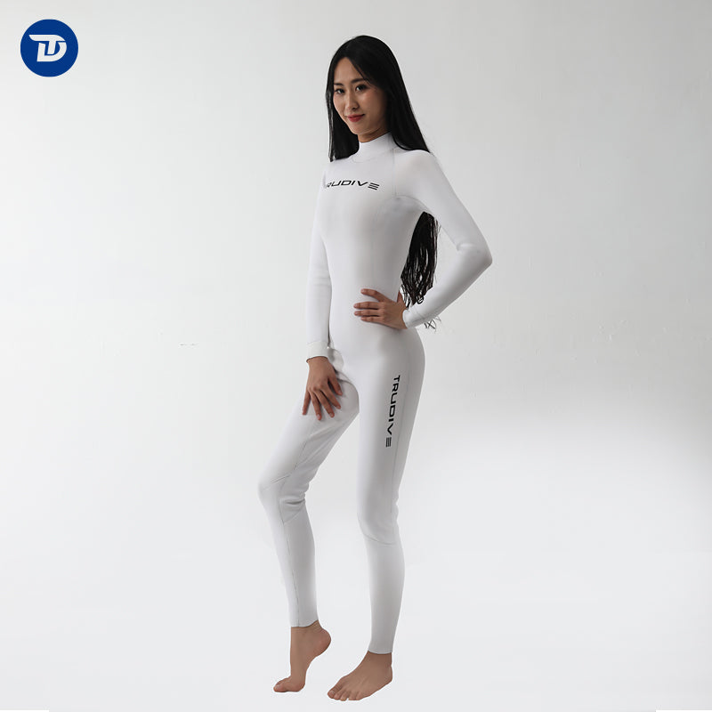 Load image into Gallery viewer, Women&#39;s Longsleeve Jumpsuit Super Elastic 2mm Wetsuit
