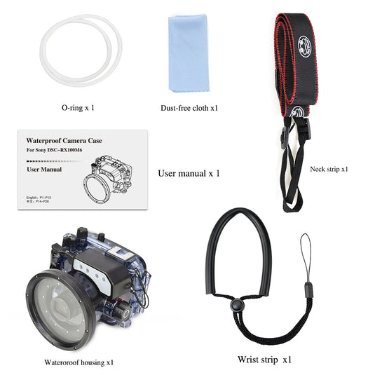 Underwater Housing for Sony RX100 VI