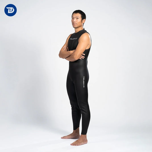 Men's Sleeveless Jumpsuit Classic 2mm Wetsuit
