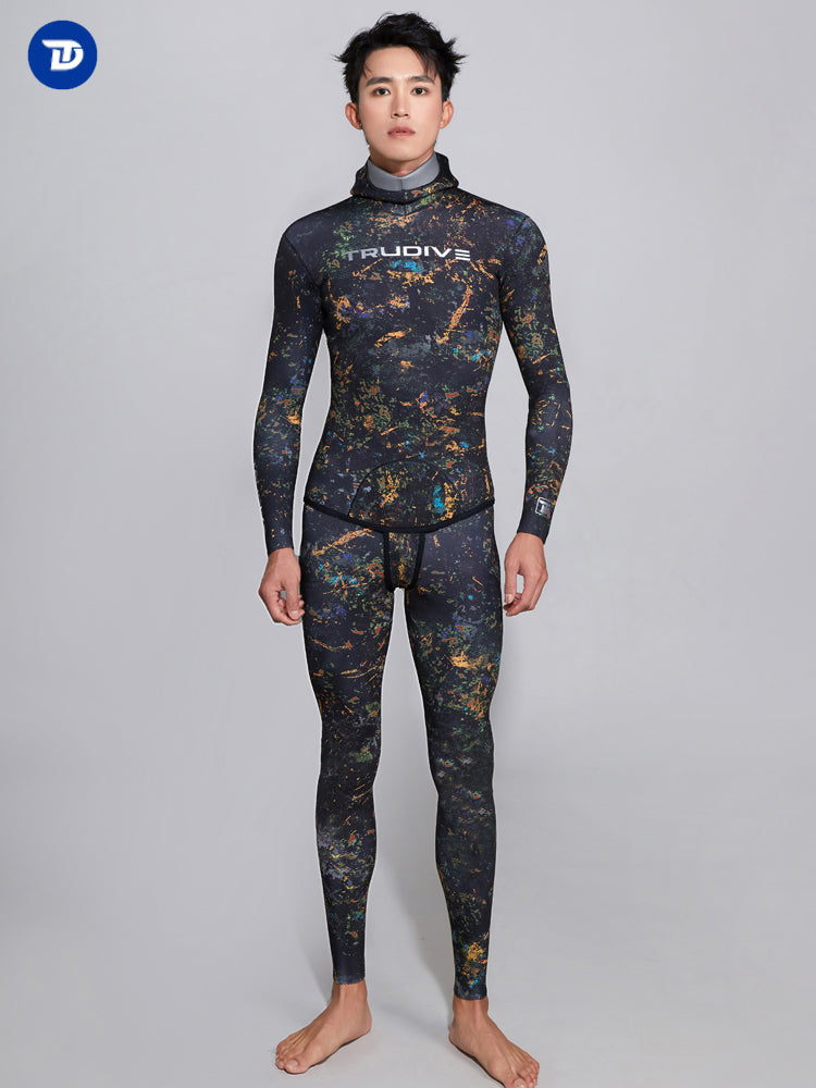 Load image into Gallery viewer, Men&#39;s Rhythm of the Sea Series 3mm Wetsuit
