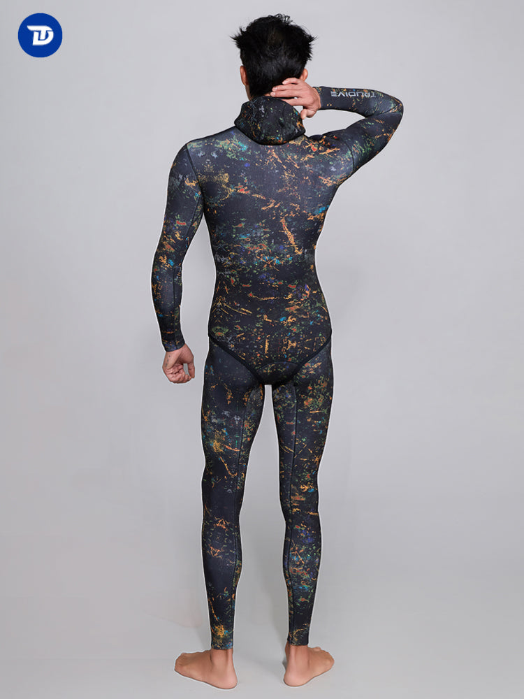Load image into Gallery viewer, Men&#39;s Rhythm of the Sea Series 3mm Wetsuit
