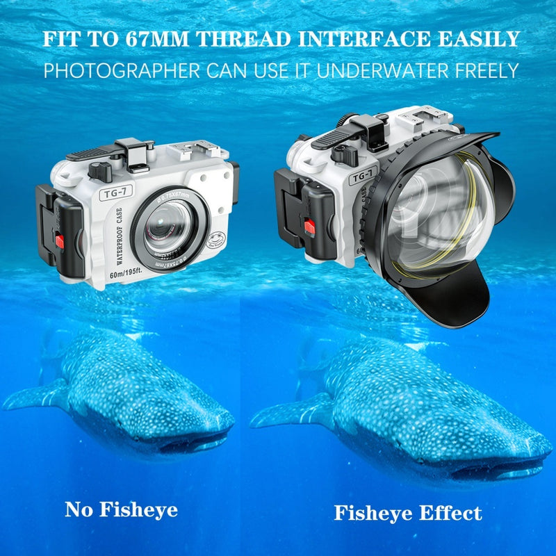 Load image into Gallery viewer, Underwater Housing for Olympus TG7
