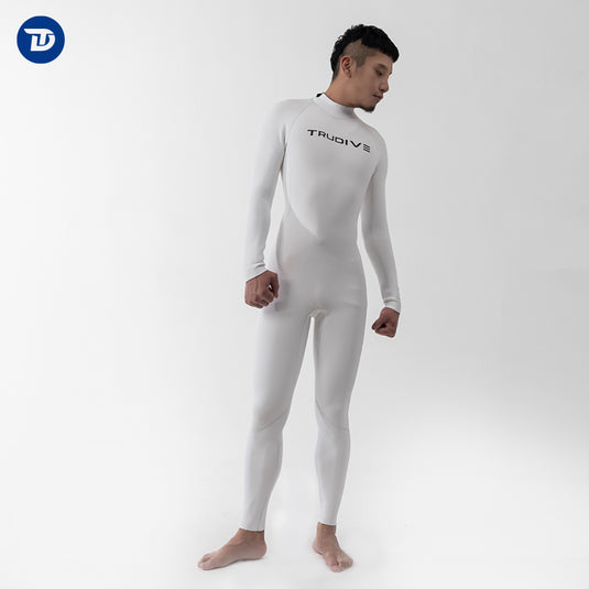 Men's Longsleeve Jumpsuit Super Elastic 2mm Wetsuit