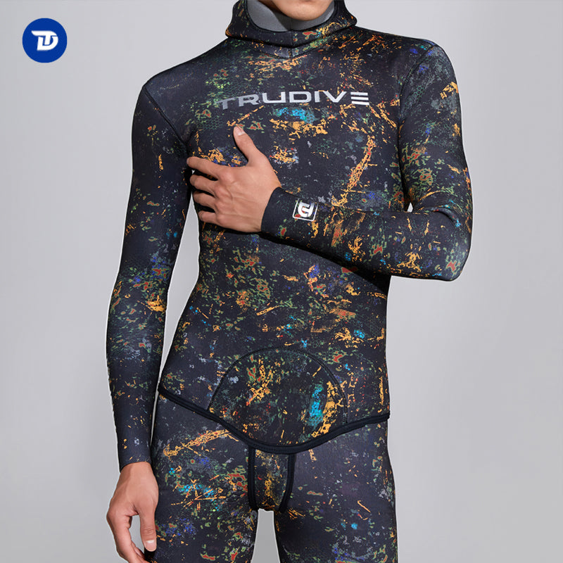 Load image into Gallery viewer, Men&#39;s Rhythm of the Sea Series 3mm Wetsuit
