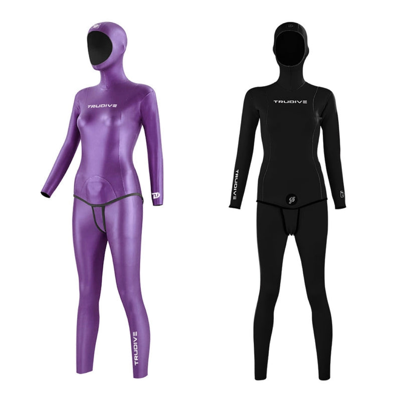 Load image into Gallery viewer, Women’s Super Elastic Reversible Smooth Skin Wetsuit
