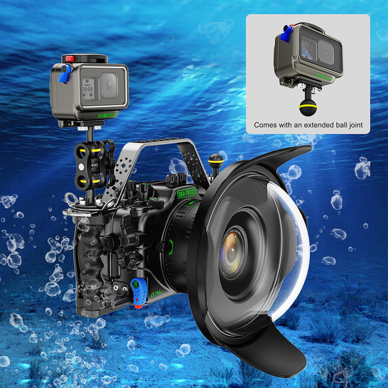 Load image into Gallery viewer, Underwater Housing for Gopro 13/12/11/10/9 (200M)
