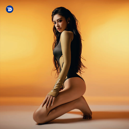 Black Gold Abyss Series Bikini 1.2mm Wetsuit