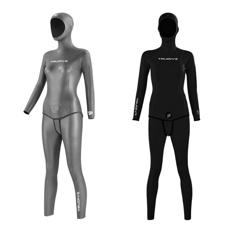 Load image into Gallery viewer, Women’s Super Elastic Reversible Smooth Skin Wetsuit
