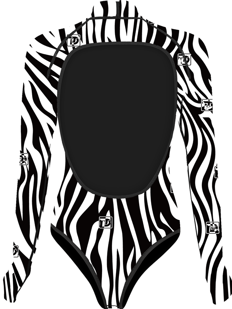 Load image into Gallery viewer, Zebra Print Series Backless Bikini 2mm Wetsuit
