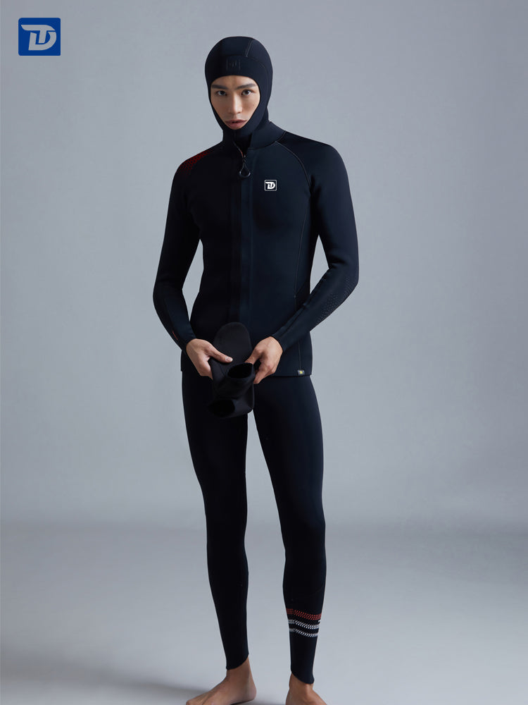 Load image into Gallery viewer, Scuba Totem Series Black Shark 3mm Wetsuit
