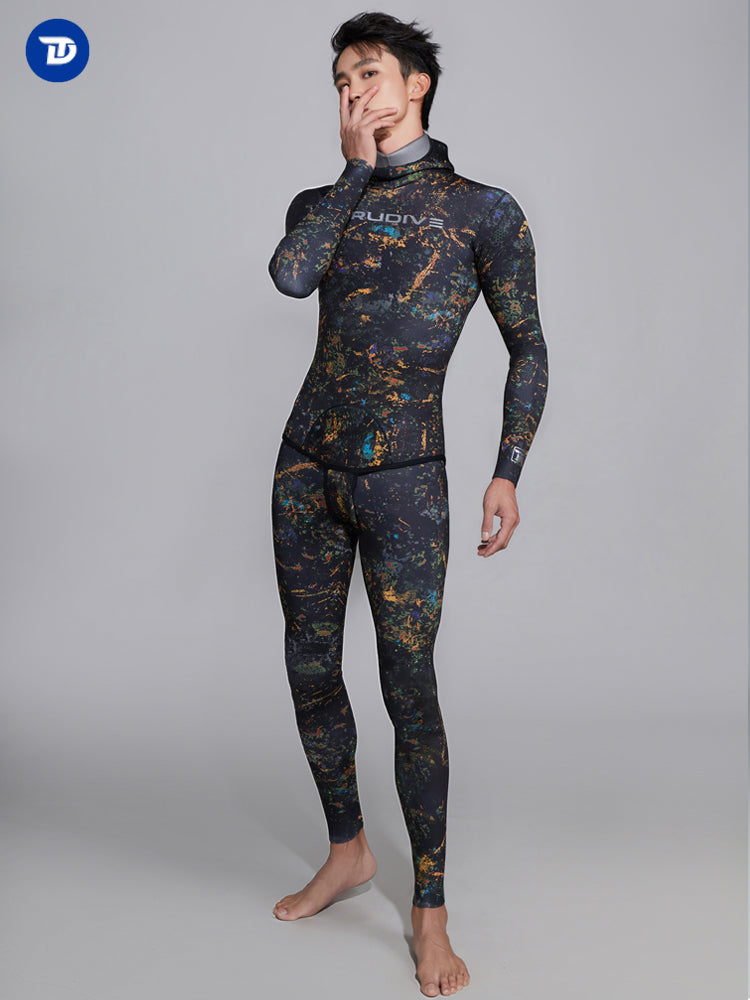 Load image into Gallery viewer, Men&#39;s Rhythm of the Sea Series 3mm Wetsuit
