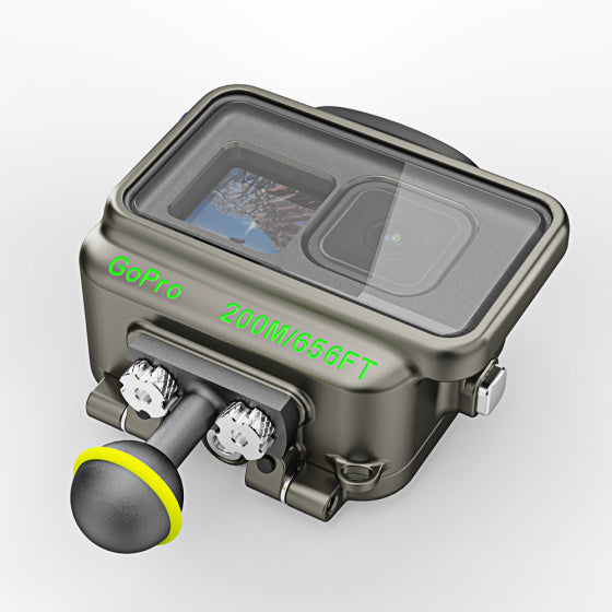 Load image into Gallery viewer, Underwater Housing for Gopro 13/12/11/10/9 (200M)
