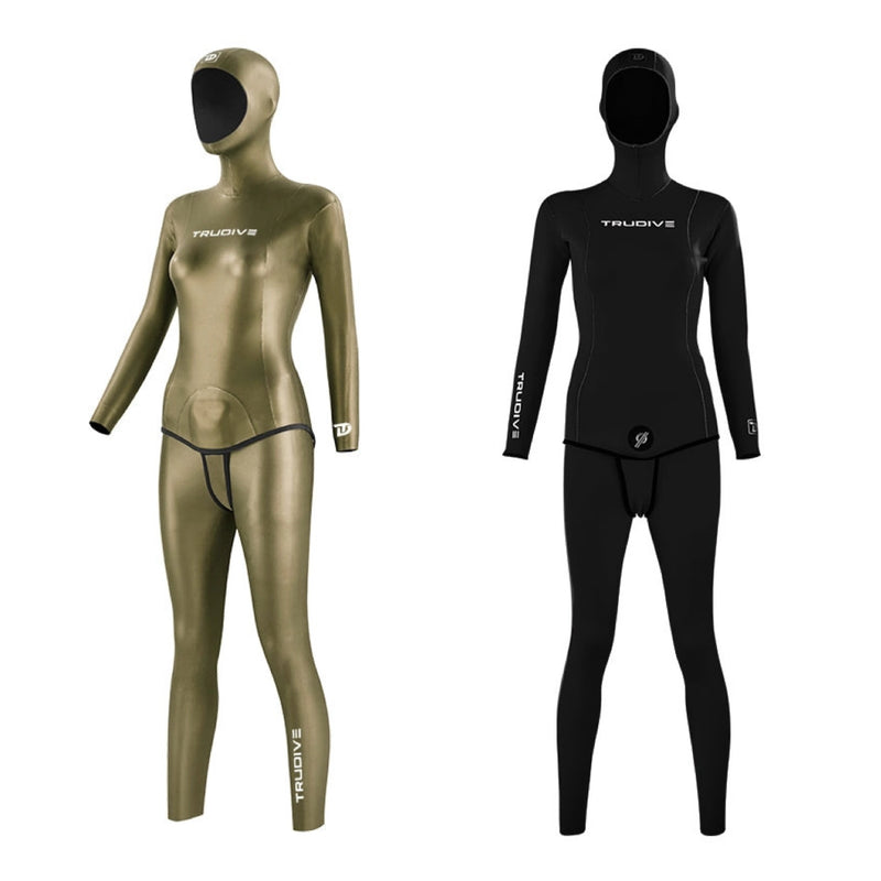 Load image into Gallery viewer, Women’s Super Elastic Reversible Smooth Skin Wetsuit
