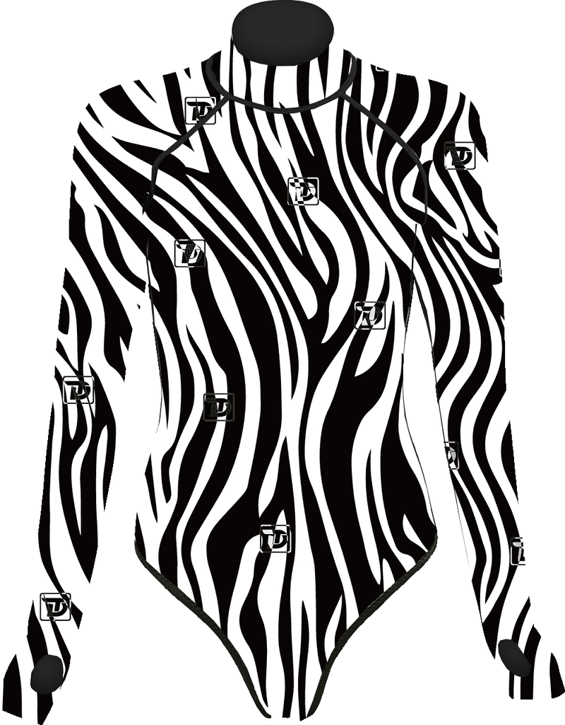 Load image into Gallery viewer, Zebra Print Series Backless Bikini 2mm Wetsuit
