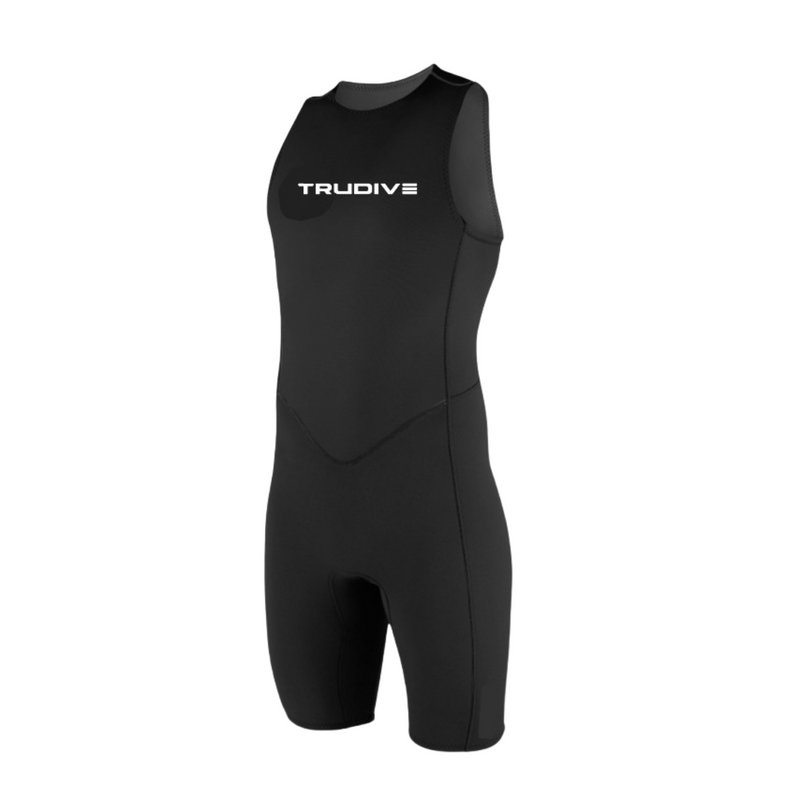 Load image into Gallery viewer, Back Zip Sleeveless with Short 2mm Wetsuit - Neoprene
