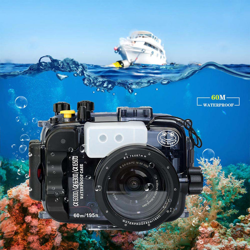 Load image into Gallery viewer, Underwater Housing for Sony A6000, A6300, A6500
