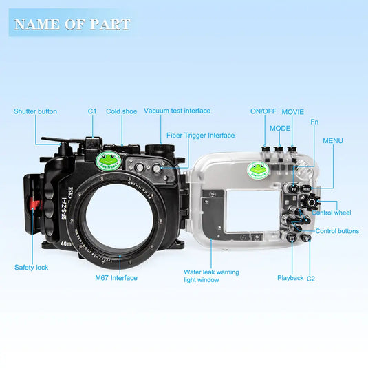 Underwater Housing for Sony ZV-1