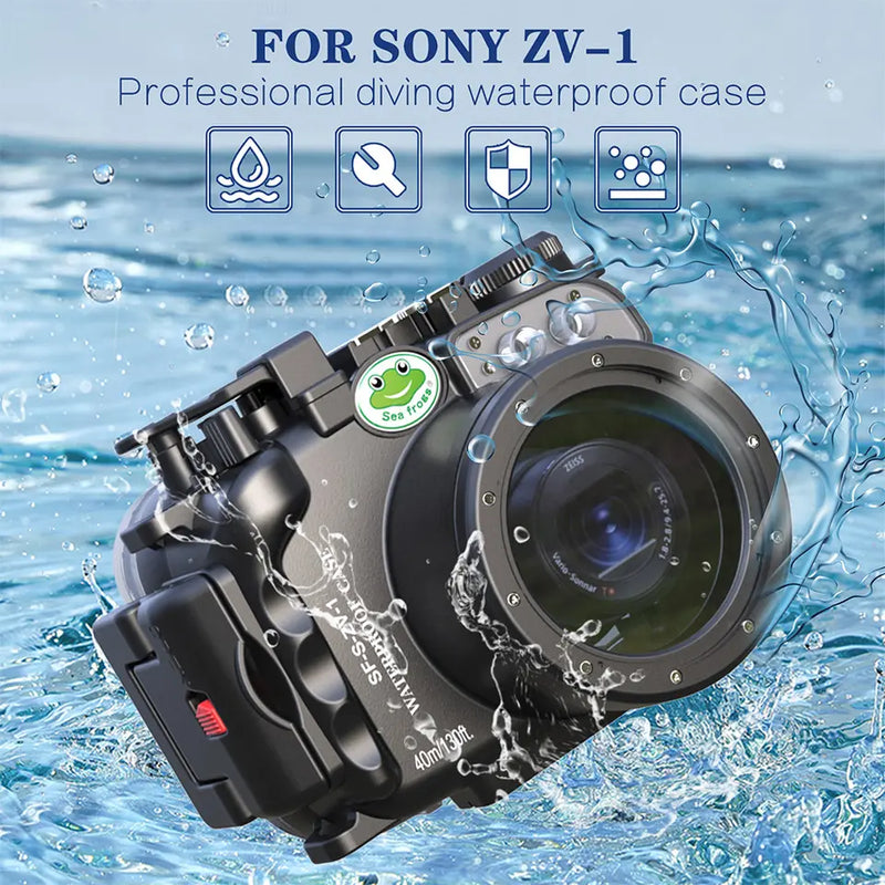 Load image into Gallery viewer, Underwater Housing for Sony ZV-1
