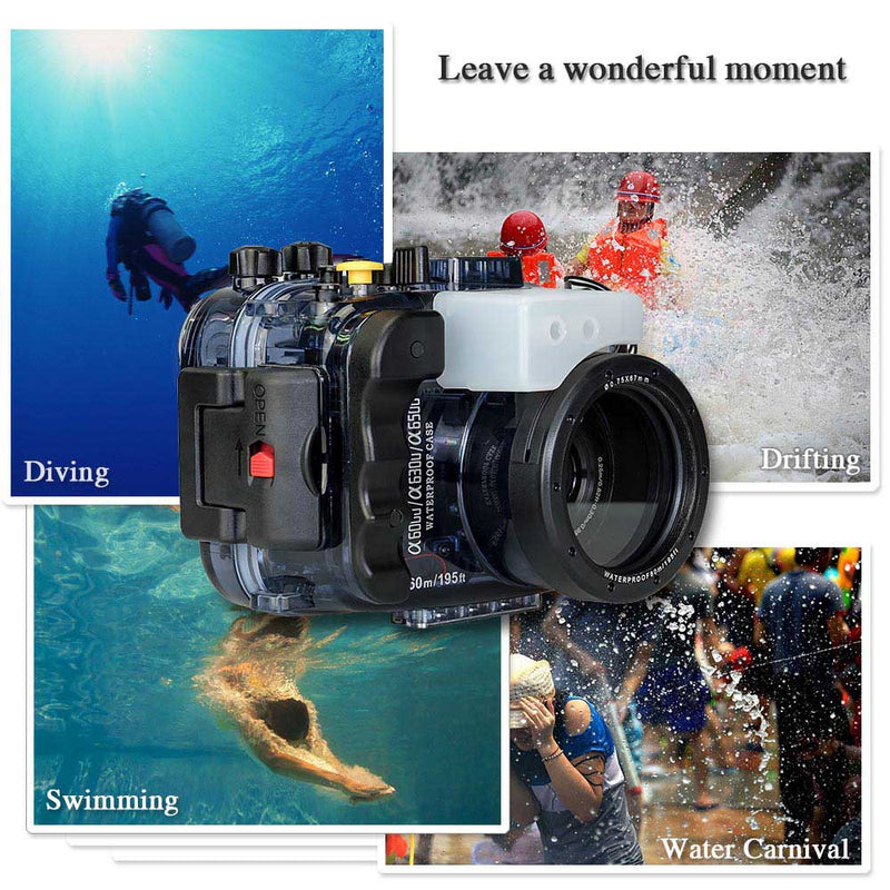 Load image into Gallery viewer, Underwater Housing for Sony A6000, A6300, A6500
