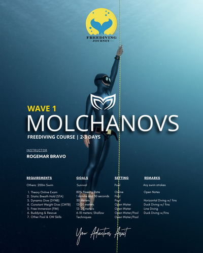 Molchanovs Wave 1 Freediving Certification Course