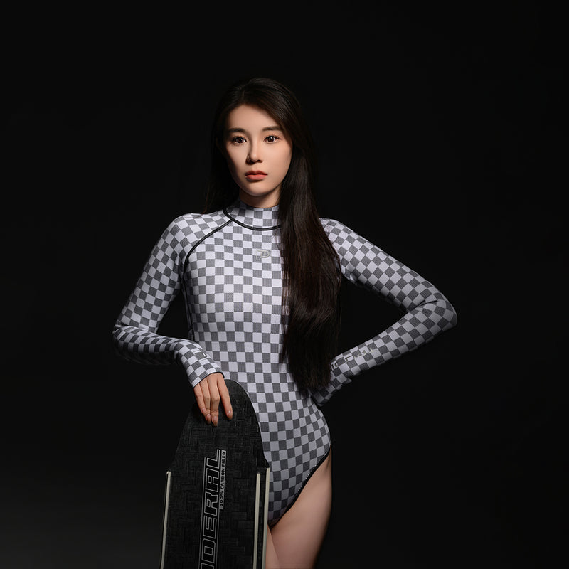 Load image into Gallery viewer, Plaid Pattern 2mm Wetsuit
