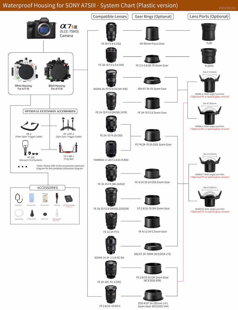 Load image into Gallery viewer, Underwater Housing for Sony A7S III
