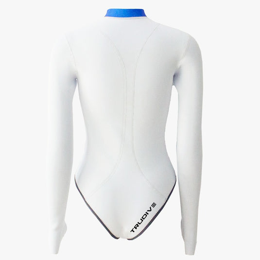 White Whale Front-Zip Longsleeve