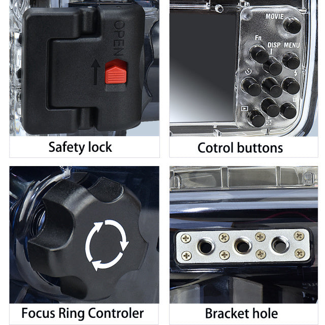 Load image into Gallery viewer, Underwater Housing for Sony RX100 VII
