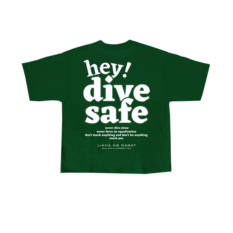 Load image into Gallery viewer, Hey Dive Safe Tee | Green
